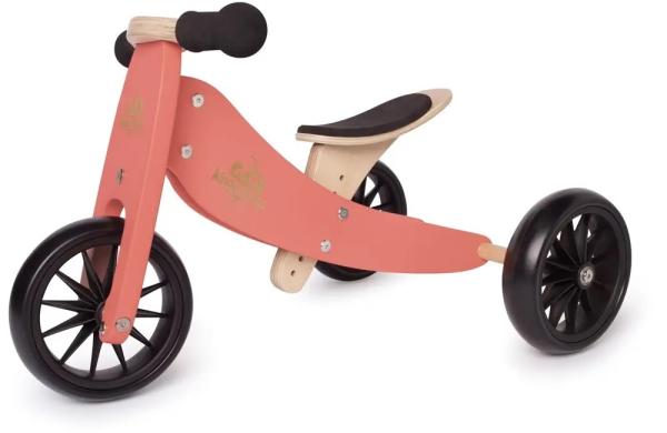 littlebear.ch Kinderfeets 2 in 1 wooden balance bike tricycle